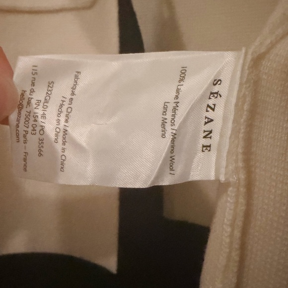Sezane Betty Cardigan NWT - Picture 6 of 8